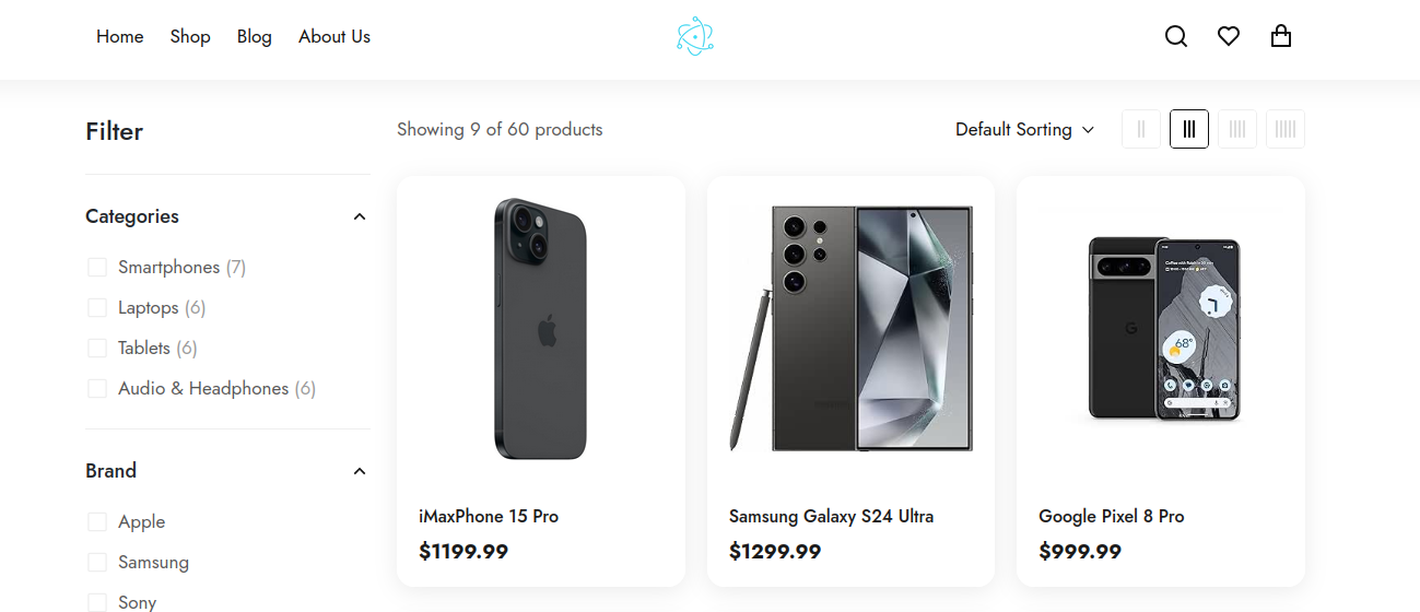 Electron E-commerce Platform