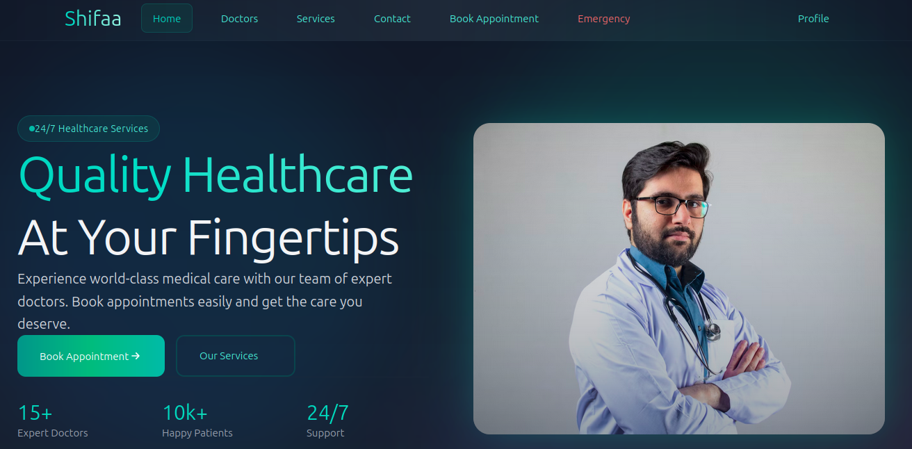 Shifaa Healthcare Platform